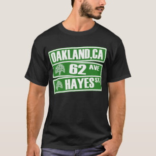 Oakland, Kalifornien (62. Ave, Hayes St.) T-Shirt