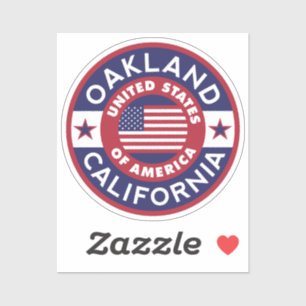 OAKLAND, Kalifornien Aufkleber