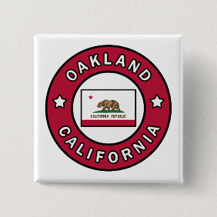Oakland Kalifornien Button