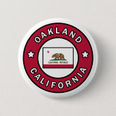 Oakland Kalifornien Button (Vorderseite)