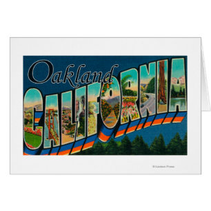 Oakland, Kalifornien - große Buchstabe-Szenen 2