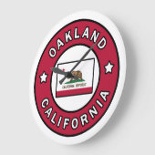 Oakland Kalifornien Große Wanduhr (Winkel)