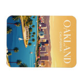 Oakland Kalifornien Magnet (Horizontal)