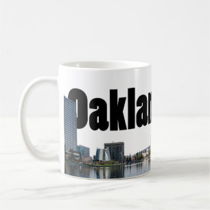 Oakland Kalifornien mit Oakland im Himmel Kaffeetasse