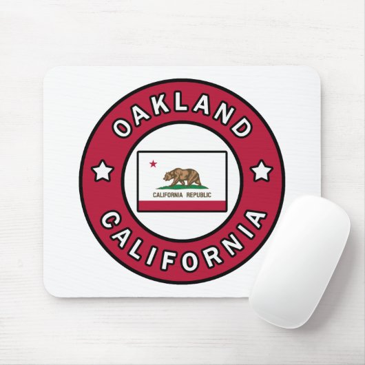 Oakland Kalifornien Mousepad (Mit Mouse)