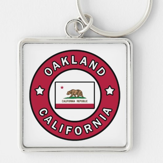 Oakland Kalifornien Schlüsselanhänger (Vorne)