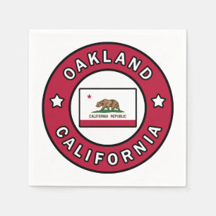 Oakland Kalifornien Serviette