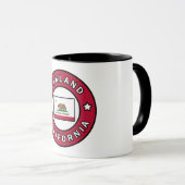 Oakland Kalifornien Tasse (VorderseiteRechts)
