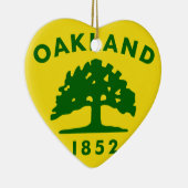 Oakland, Kalifornien, Vereinigte Staaten Keramikornament (Rechts)