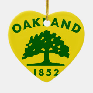 Oakland, Kalifornien, Vereinigte Staaten Keramikornament