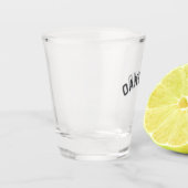 Oakland, Kalifornien Vintag Arch Schnapsglas (Links)