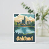 Oakland Kunst, Dichtung und Musik Postkarte (Stehend Vorderseite)