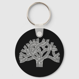 Oakland Liebe Tree Schlüsselanhänger