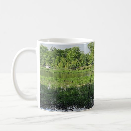 Oakland Metropark Swans Kaffeetasse (Links)