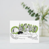 Oakland Postkarte (Stehend Vorderseite)