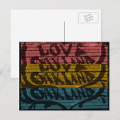 Oakland! Postkarte (Vorne/Hinten)
