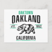 Oakland Postkarte (Vorderseite)