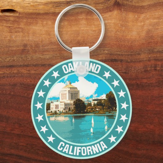 Oakland Schlüsselanhänger (Vorderseite)