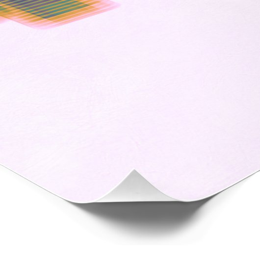 Oakland Skyline Poster (Ecke)