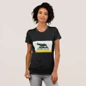 Oakland-Staats-Flagge T-Shirt (Vorne ganz)