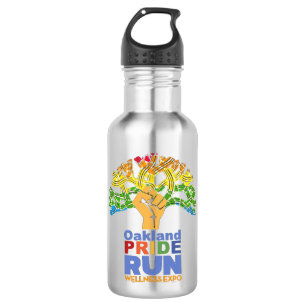 Oakland-Stolz-Lauf 2019 + Filmfest-Wasser-Flasche Edelstahlflasche