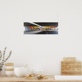 Oakland Super Heroes Mural 1 Poster (Küche)