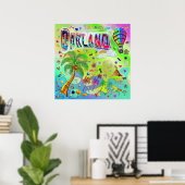Oakland Timeless Melody Poster (Heimbüro)