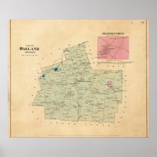 Oakland Township Poster (Vorne)