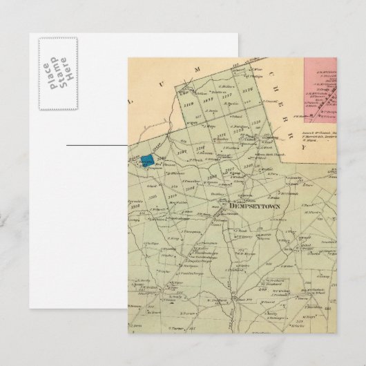Oakland Township Postkarte (Vorne/Hinten)