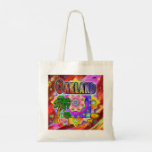Oakland Tropical Friends Tote Bag Tragetasche (Rückseite)
