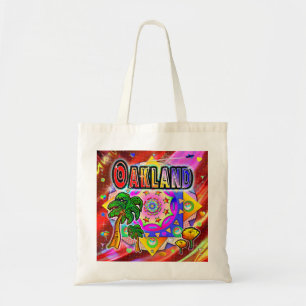 Oakland Tropical Friends Tote Bag Tragetasche