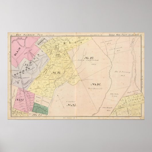 Oakland, Umgebung 10 Poster (Vorne)