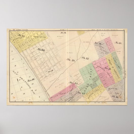 Oakland, Umgebung 14 Poster (Vorne)