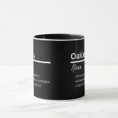 Oakley Boy Name Definition Personalized Mug Tasse (Zentrum)