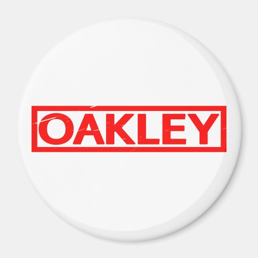 Oakley Briefmarke Magnet (Vorne)