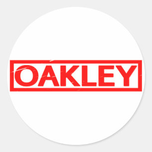 Oakley Briefmarke Runder Aufkleber