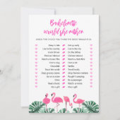 OAKLEY Hot Pink Flamingo Spaß würde sie eher Spiel Einladung (Vorderseite)