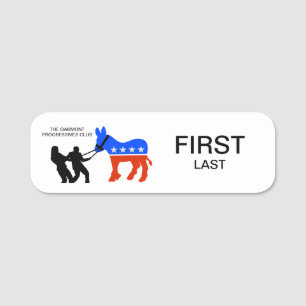 Oakmont Progressives Name Tag Namensschild