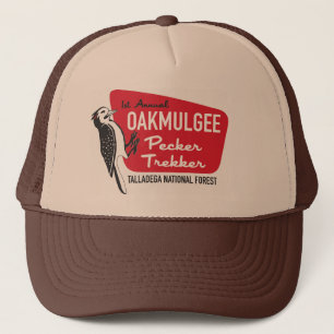 Oakmulgee Peckertrekker-Fernlastfahrer-Hut! Truckerkappe