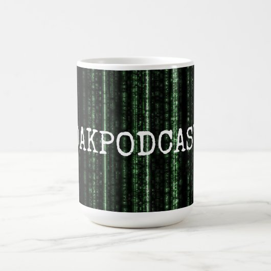 OAKPODCAST Magie-Tasse Verwandlungstasse (Zentrum)