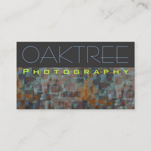 "Oaktree " Visitenkarte (Vorderseite)