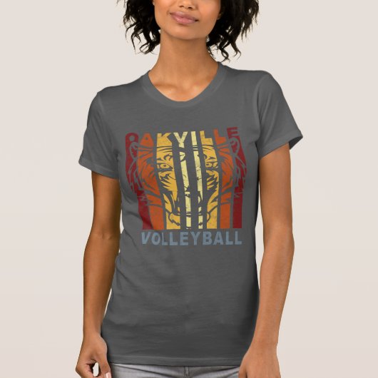Oakville Volleyball Tiger T-Shirt (Vorderseite)