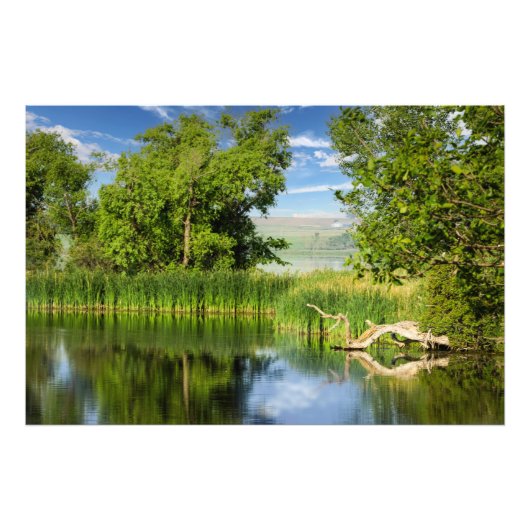 Oakwood Lakes Staat Park Süd Dakota Fotodruck (Vorne)