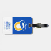 Oakwood Universität Gepäckanhänger (Rückseite horizontal)