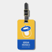 Oakwood-Universität Gepäckanhänger (Vorderseite vertikal)