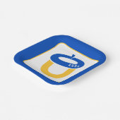 Oakwood Universität Pappteller (Gewinkelt)