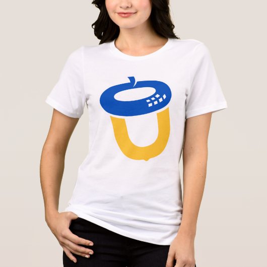 Oakwood-Universität Tri-Blend Shirt (Vorderseite)