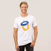 Oakwood-Universität Tri-Blend Shirt (Vorderseite voll)