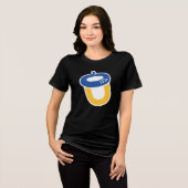 Oakwood-Universität Tri-Blend Shirt (Vorderseite voll)