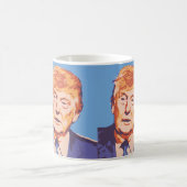 Oange Donald Trump Kaffeetasse (Mittel)